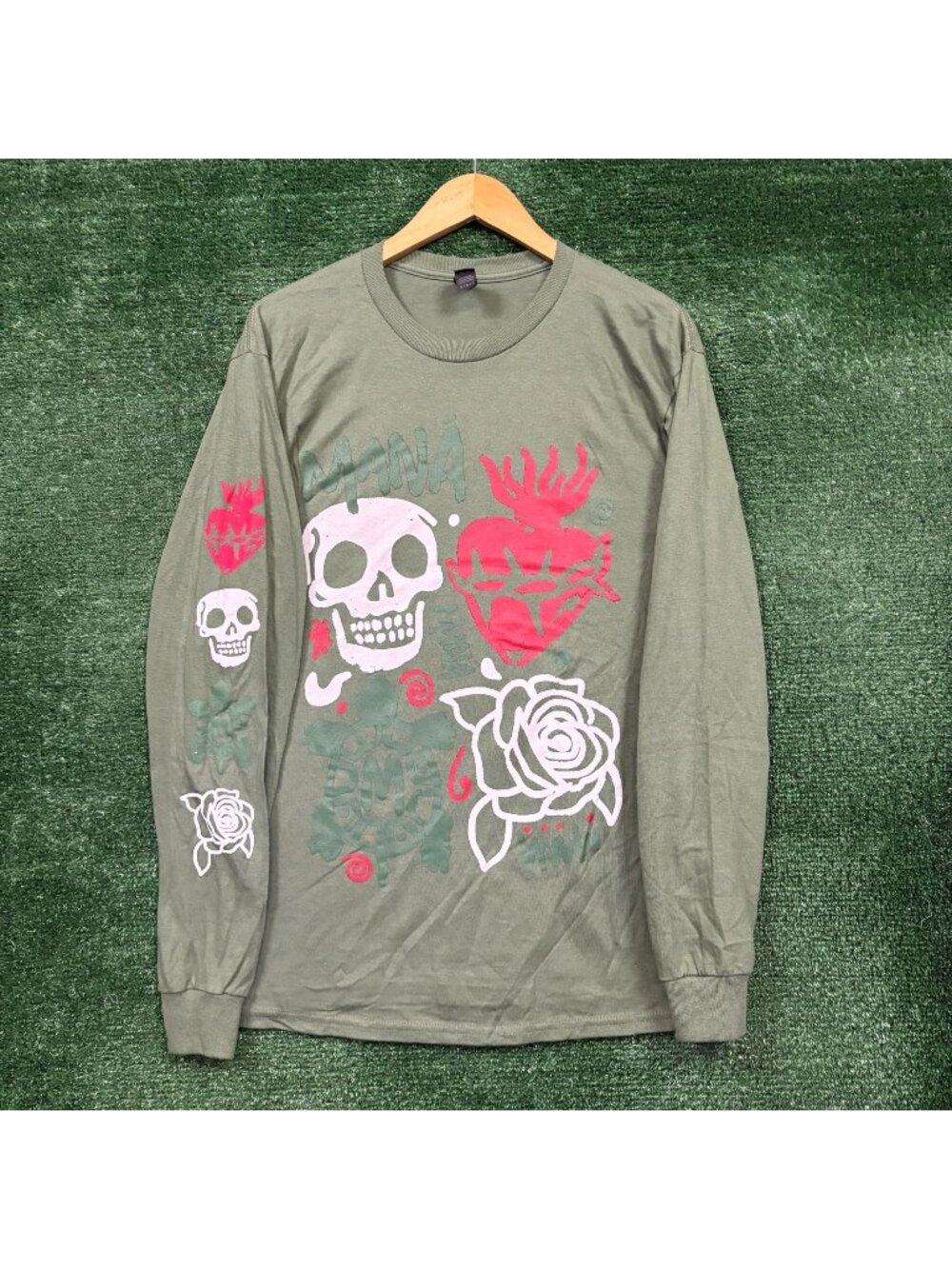 Mana Vivir Sin Aire Tour Rock Band LS Shirt Size Medium